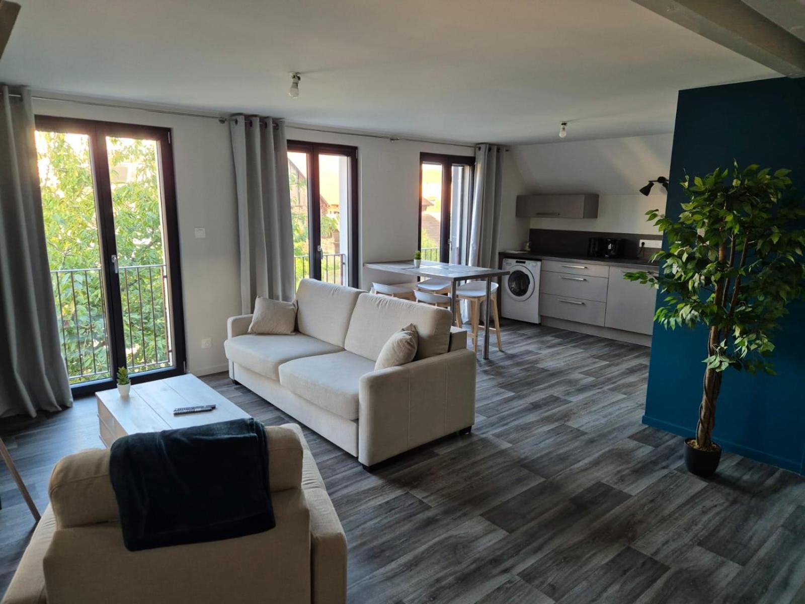 Appartement 2 Pieces Tout Confort, Aux Portes De Colmar Andolsheim ภายนอก รูปภาพ